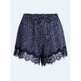 thumbnail image 5 of Devil Wears Prada Scoop Collection Women's Lace Trim Shorts, 4'' Inseam, Sizes XS-XXL, 5 of 5