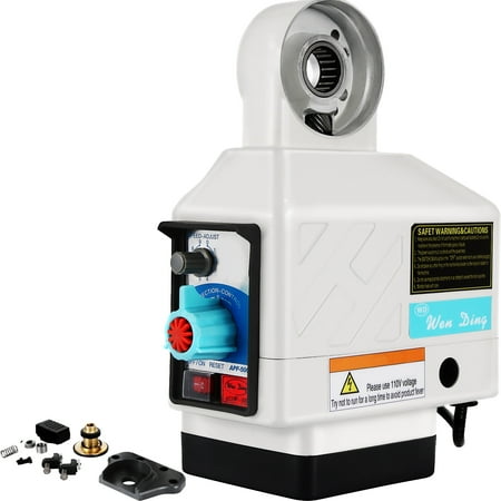 VEVOR Power Feed X-Axis 135LBS Torque  Power Table Feed 0-210PRM Rotate Speed  Power Feed Milling Machine 110V for Bridgeport and Similar Vertical Milling Machines