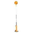 thumbnail image 3 of Almencla Boxing Reaction Ball Adjustable Height Fitness Exercise Boxing Punching Ball Orange, 3 of 8