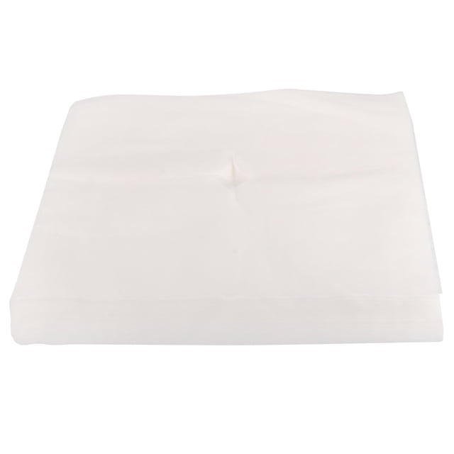 Miangastore 100 Pcs Serviettes de Massage Jetables pour Salon de Beauté avec Trou (Blanc)