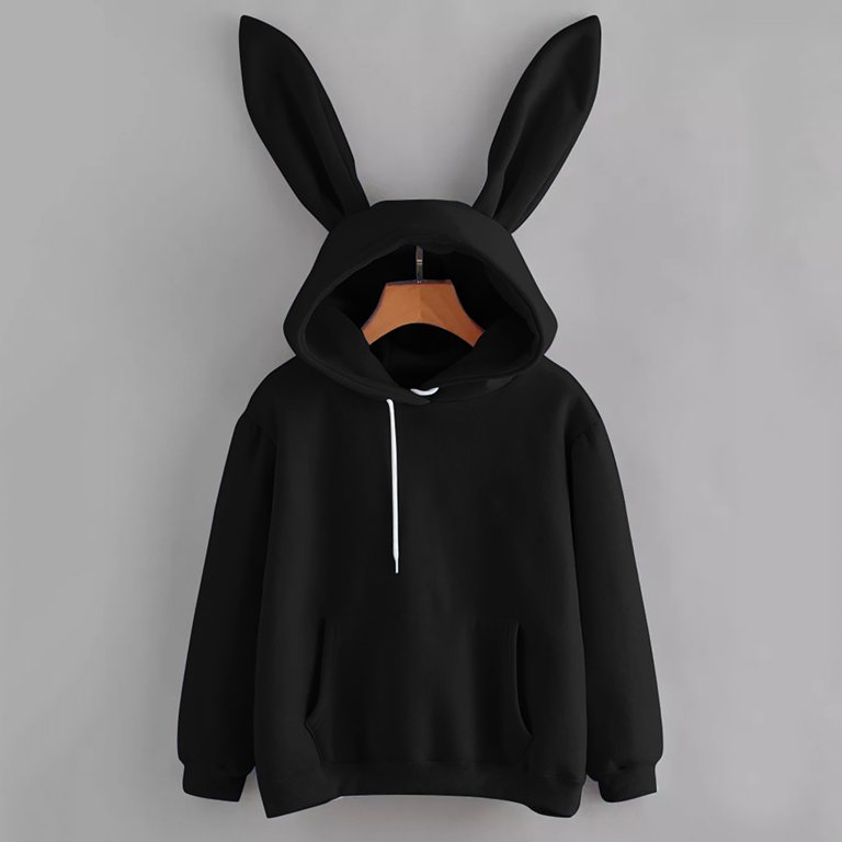 ZKCCNUK Bad Cute Bunny Hoodie Hip Hop Trendy Hoodies Printingu0026nbsp; Sweatshirts Pullover Couples Sweatshirtu0026nbsp;for Men Women Pullover Tops  Blouse on Clearance - Walmart.com