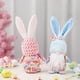 thumbnail image 5 of AEaster Bunny Gnomo Conejo hecho a mano Juguetes de peluche para adornos de muñecas Primavera Niños Regalos de Pascua Vacaciones Fiesta en casa Hogar D esquí esquí Gafas de esquí, 5 of 5