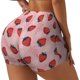 thumbnail image 1 of Fotbe Strawberries Shorts Sin Costuras – Shorts Deportivos de Cintura Alta para Mujer, Elásticos para Gimnasio, Yoga, Running o Ciclismo-Medium, 1 of 8