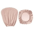thumbnail image 3 of Abbracc Office Chair Cover Oilproof Elastic Stretch Chair Slipcovers Computer Desk Chair pink, 3 of 9