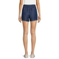 thumbnail image 5 of Time and Tru Women's Drawstring Waist Soft Shorts, 5 of 5