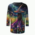 thumbnail image 6 of Towmus Womens Fall Shirts T-Shirts Thanksgiving Graphic Tee Tops Under $10, 6 of 6