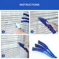thumbnail image 4 of hengsof Window Blind Cleaner Duster Brush Brush Blind Cleaner Tools for Window Blinds Air Conditioner Jalousie Dust, 4 of 6