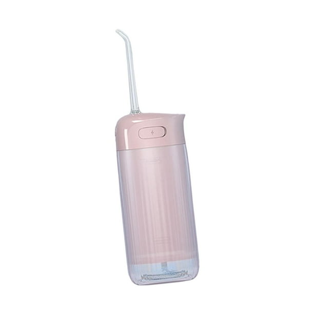 Irrigador bucal eléctrico profesional inalámbrico para uso doméstico. Flor de cerezo rosa