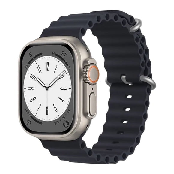 Correa para Apple Watch de Silicon, compatible con 38 mm / 40 mm / 41 mm. Modelo Ocean (Color Liso).