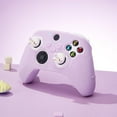 thumbnail image 6 of GeekShare Mikko Controller Skin Grips Set Silicone Protective Cover Case for Xbox Series S/X Purple, 6 of 7