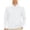White, variant on Gytharion Solid Color Big and Tall Pullover Shirts for Men Buttoned Stand Collar Blouses Casual Long Sleeve Tops