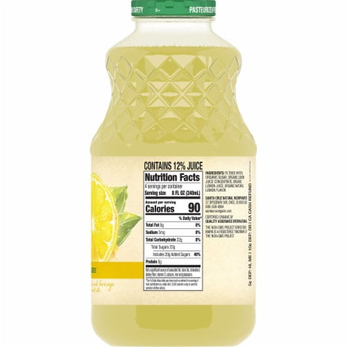 2X-Santa Cruz Organic Organic Lemonade - 32 fl oz