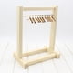 thumbnail image 5 of Estante para Colgar Ropa de Muñeca de Montaje de Bricolaje con 10 Piezas de Perchas, Perchero Organizador de Ropa para Articuladas con D Hugo Percha de ropa de muñeca, 5 of 6