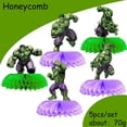 thumbnail image 5 of Suministros para fiestas de Hulk Hero, decoraciones para cumpleaños de niños, vajilla desechable, mantel, vasos, platos, recuerdos de fiesta del día del niño, 5 of 5