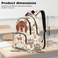 thumbnail image 6 of Jeiento Cute Dachshund Large Capacity 17 Inch Kids Backpack Set 4-Piece Lunch Bag Pencil Case Water Bottle Holder Lightweight Durable Tear-Resistant for Boys Girls, 6 of 7