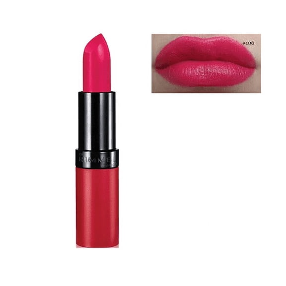 Rimmel London Lasting Finish Lipstick By Kate Moss # 106 Rossetto Rouge 0.14oz / 4g
