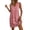 03# Red, variant on Dress for Women Ihhxva Loose Fit Checkered Shift with Pockets V-Neck Casual Summer Flowy A-Line Cotton Short Sleeve Tunic Top S-3XL