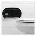 thumbnail image 5 of Tork-Tork Twin Standard Roll Bath Tissue Dispenser,12.75 x 5.57 x 8.25, Smoke (59TR), 5 of 8