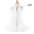 thumbnail image 1 of Chiffon Scarf Hijab Wrap Printe Solid Color Shawls Headband Muslim Hijabs, 1 of 6