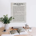 thumbnail image 2 of Bible Verse Psalm 97 Canvas Poster Framed Scripture Print Painting for Christian Home Office Wall Art Decoration 11.5 x 15 inch, 2 of 5
