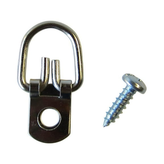 HangZ 10008B 1 Hole D Ring 50lb (50-Pack) 50lb