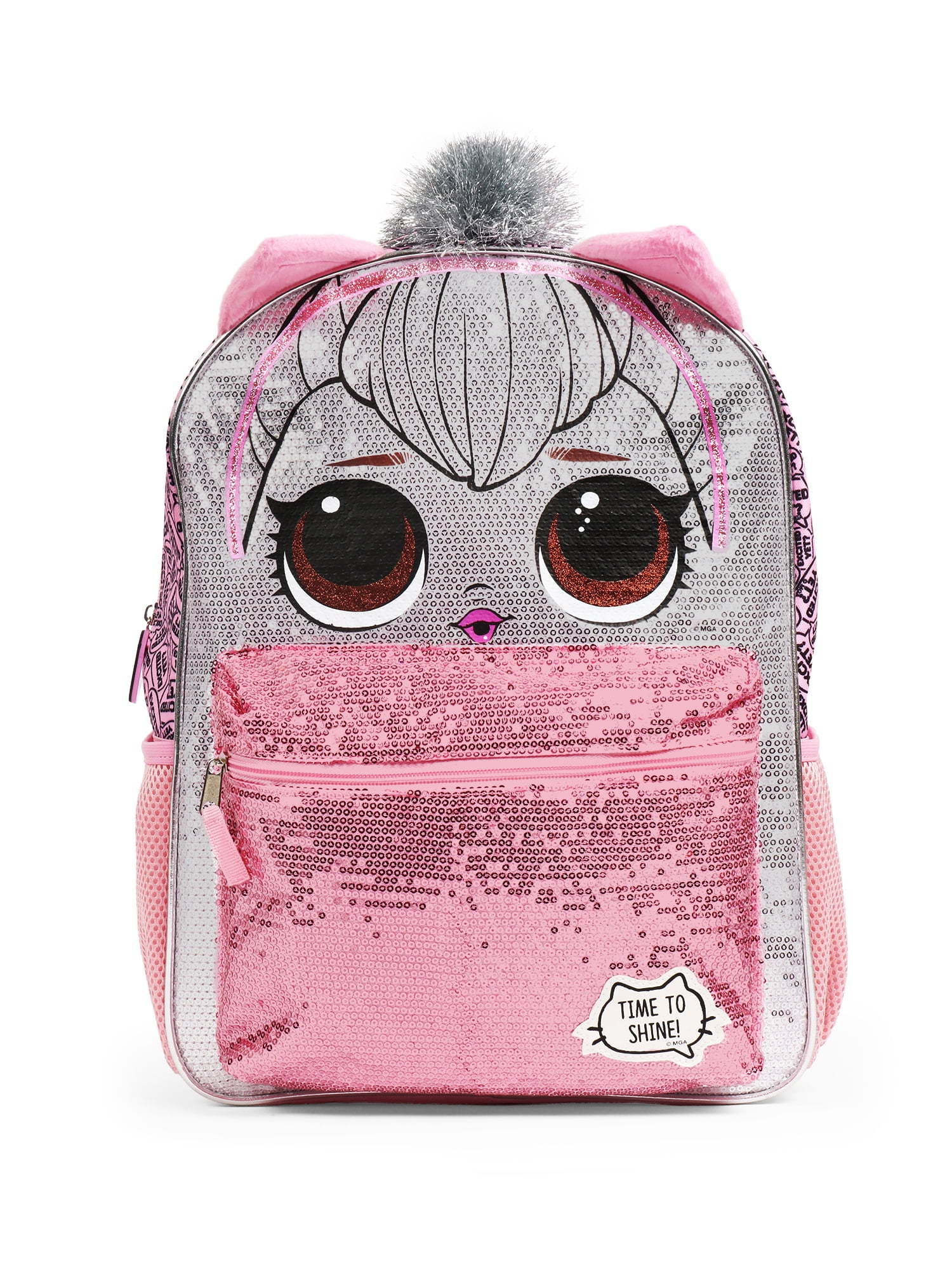 New Girls' LOL Surprise 5-Piece Backpack Set Kitty Queen Queen B 
