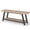 Natural Oak-47", variant on Melocadol 47" Farmhouse Wood Bench, Long Rustic Indoor Storage Bench for Entryway, with Storage Shelf, Perfect for Mudroom, Living Room, Bedroom, Kitchen, Black