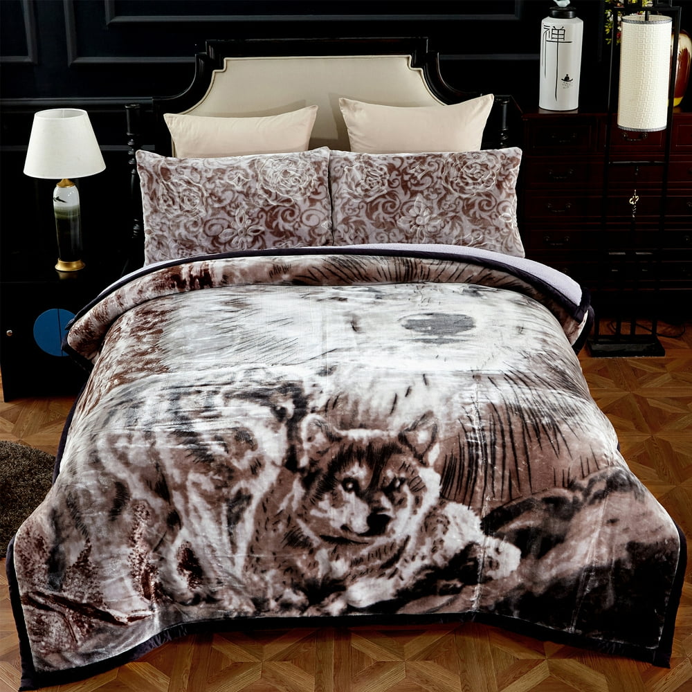 3 Piece Super Soft Warm Flannel Fleece Microfiber Reversible Sherpa