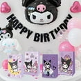 thumbnail image 4 of 16 Pcs Kuromi Party Gift Bags, Birthday party bags, Cartoon candy bags, Party Decoration Supplies（8.26"×5.9"×3.15"）, 4 of 5