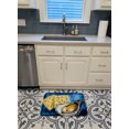 thumbnail image 3 of Carolines Treasures MW1089RUG Oysters Two Crackers Machine Washable Memory Foam Mat, 3 of 4