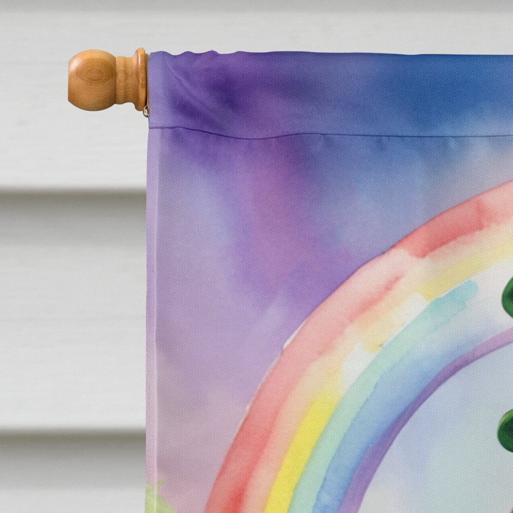 Otterhound St Patrick's Day House Flag 28 in x 40 in