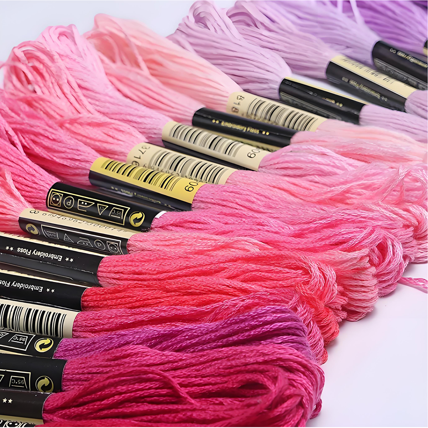 PIERCINGFUN 150 Color Embroidery Floss，Cross Stitch Threads, Bracelet Yarn, Craft Floss Kit