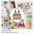 thumbnail image 3 of DouZhe Lunch Bags for Women and Men, Native Boho Retro Ethnic Style Prints Reusable Portable Insulated Cooler Waterproof Lunch Tote Bag for Travel Work Picnic, 3 of 7