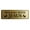 Brushed Gold, variant on Signs ByLITA Standard Walking with Jesus Door or Wall Sign Easy Installation | Durable Construction | Religious Greetings | Sunday School Welcome Signs | Church | Faith Sign (Black) - Small