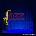 thumbnail image 2 of Glowneon Jazz Blues Neon Sign, Jazz Blues Led Sign, Live Music Neon Sign, Jazz Club Neon Sign, 2 of 5