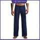 thumbnail image 4 of Pantalones de pijama para hombre, de seda helada, holgados, de poliéster, con cordones, de color liso, talla grande, para yoga, 4 of 5