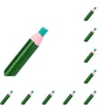 thumbnail image 2 of Moyic Home Portable Reusable Tailor Chalk Clothes Color DIY Scribing Random Sewing Crafting Handmade Pen Marker Making Pencil verde 10piezas, 2 of 6