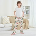 thumbnail image 6 of joogoo Vintage Santa Claus Trees Pajama Pants Pj Bottoms Sleepwear Lounge XL, 6 of 9