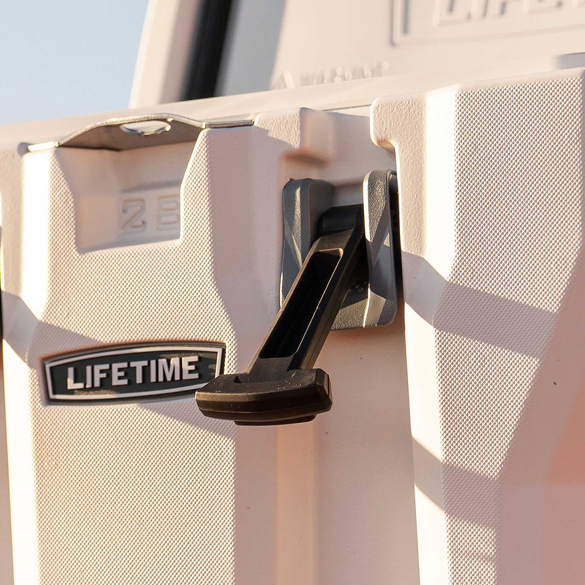 Lifetime 28 Quart High Performance Polyethylene Cooler, White (91023)