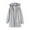 Grey, variant on Fdrone Kids Girls Cotton Ribbed Hooded with Pockets Open Front Knit Long Cardigan Lightweight Long Sleeve Solid Color Soft Comfy Tops Fall Loose Cozy Trendy Coats