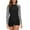 Grey, variant on IROINID Women 2 Piece Rash Guard Long Sleeve Swimsuits Swim Shirt with Shorts Set Sun Protection Surf Bathing Suits Gifts for Mom Blue L