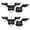 2Halloween-529, variant on Gothic Spider Cobweb Horror Dog Bandana Set of 2, Halloween Themed Adjustable Pet Scarf for Small Medium Dogs