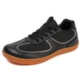 thumbnail image 4 of Men ancho zapatos descalzos zapatos de caminata minimalistas sin deslizamiento zapatos de trekking livianos de zapatillas transpirables para correr para caminar, 4 of 9