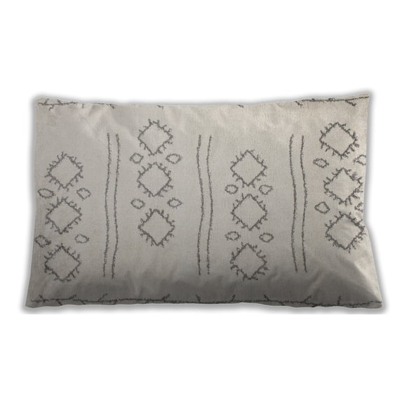 Ahgly Company Indoor Rectangular Contemporary Lumbar Throw Pillow, 13 inch by 19 inch
