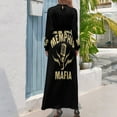 thumbnail image 2 of Vestido largo vintage de la mafia de Memphis para hombres y mujeres, vestido largo para mujer, vestido de cumpleaños para graduación 2024, 2 of 4