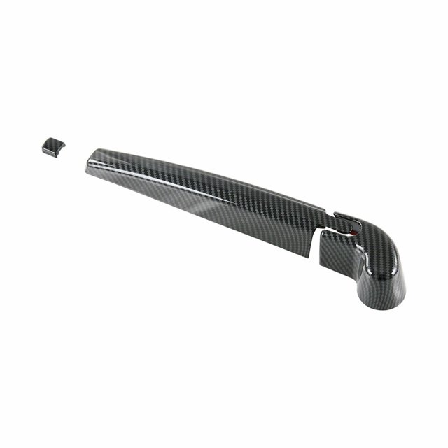 Carbon Fiber Rear Windshield Wiper Cover Protector Trim for BMW X5 G05 2019-2022