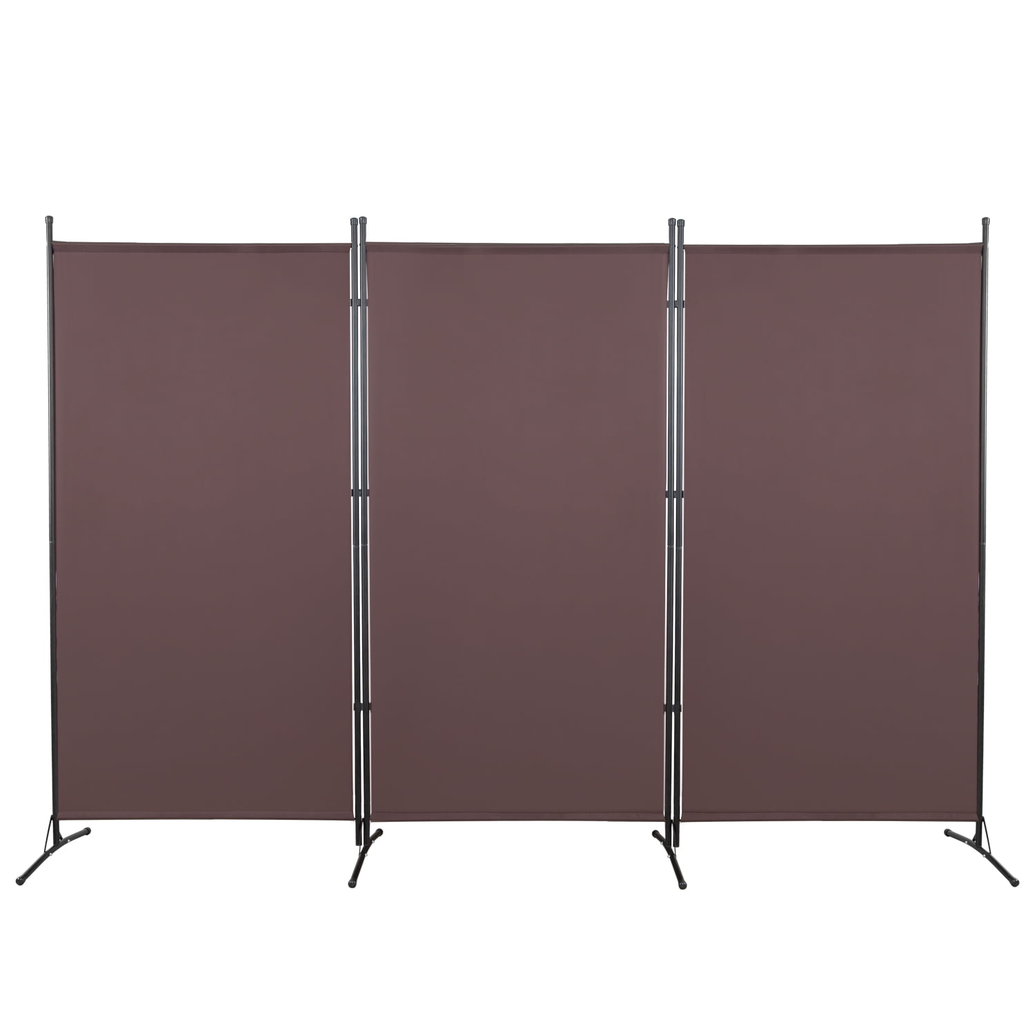 EXCITED WORK 3 Panel Room Divider, 6 Ft Tall Folding Privacy Screen