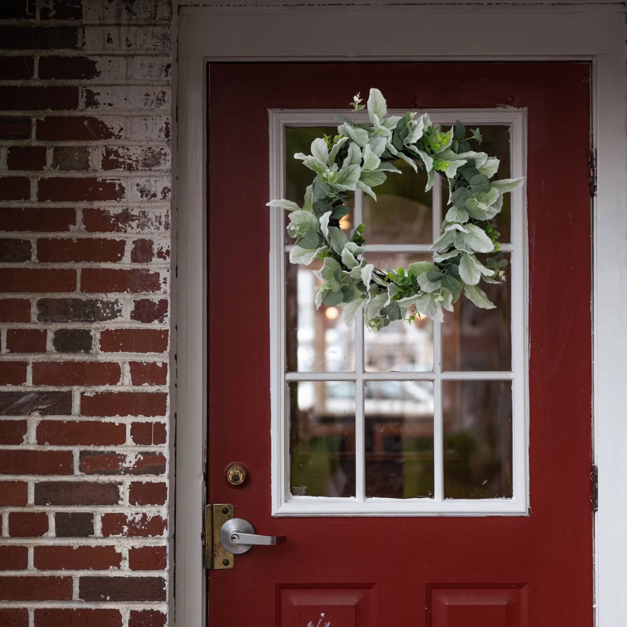 Mainstays 18-Inch Indoor Artificial Evergreen Wreath photo 3