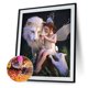 thumbnail image 1 of Cuadros Decorativos Pintura de diamante 5D DIY león y niña cuadro de diamantes de imitación de taladro redondo (HJ527) DQrwqpou Nuevos Originales, 1 of 9