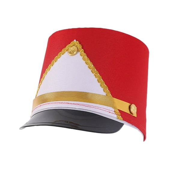 YROHGKPN Halloween Marches Band Hat Drum Majors Hat for Kids Show Hat Model Show Halloween Party